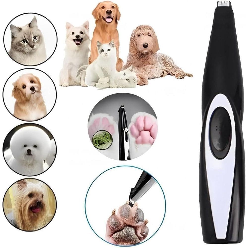 Super Maquininha Tosa Kit Pet Silenciosa Aparador