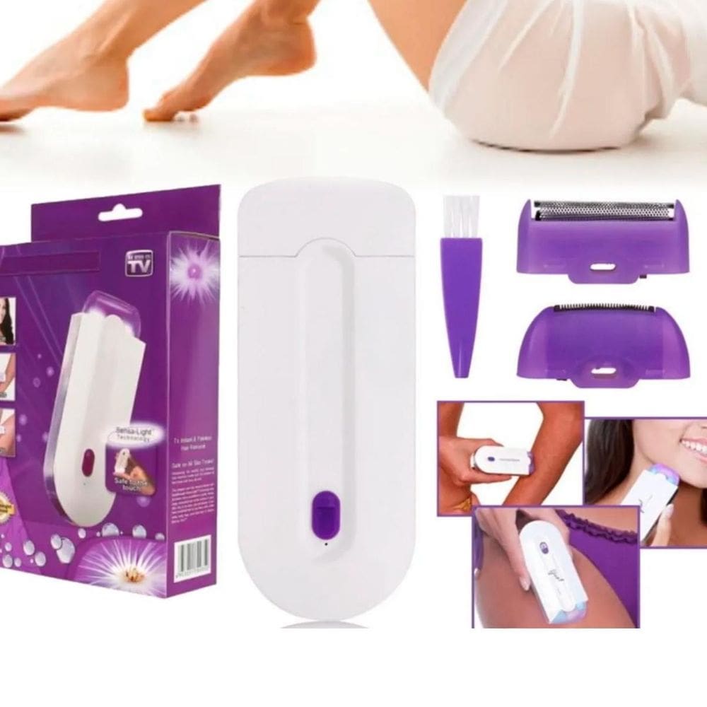 Depilador Elétrico Feminino Unissex Peito Busto