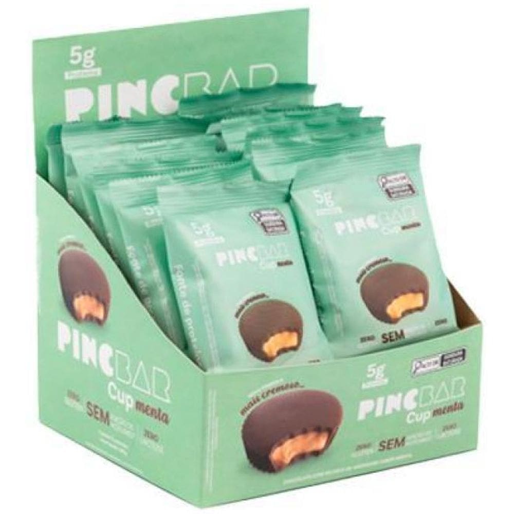 Snack Proteico Cup Menta 24G Pincbar 12 Unidades
