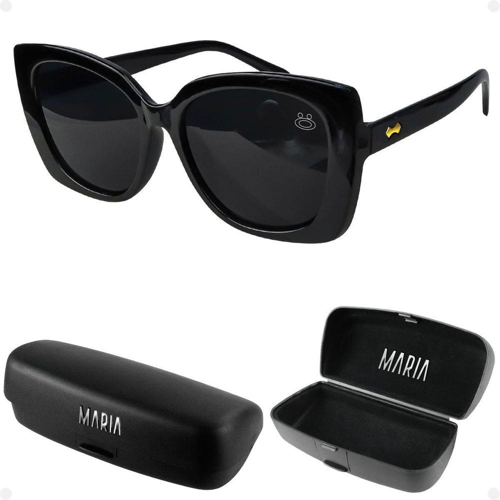 Oculos Sol Praia Social Feminino Case Proteção Uv Vintage