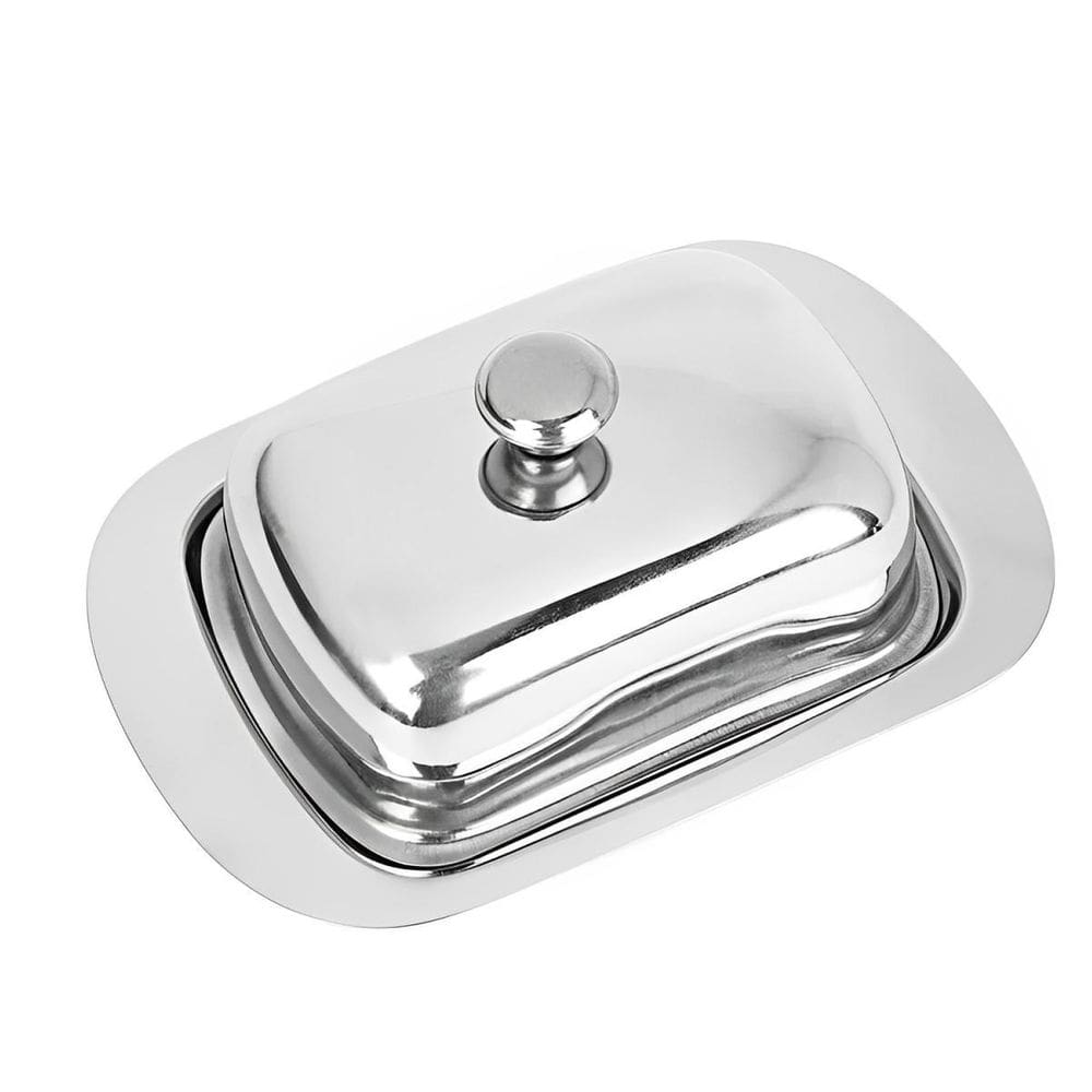 Mantegueira Retangular Aço Inox Multiuso Com Tampa