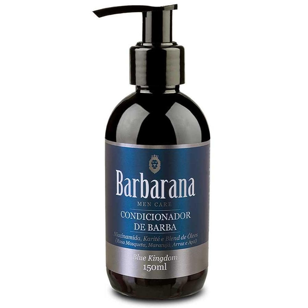 Condicionador De Barba Blue Kingdom 150ml Barbarana