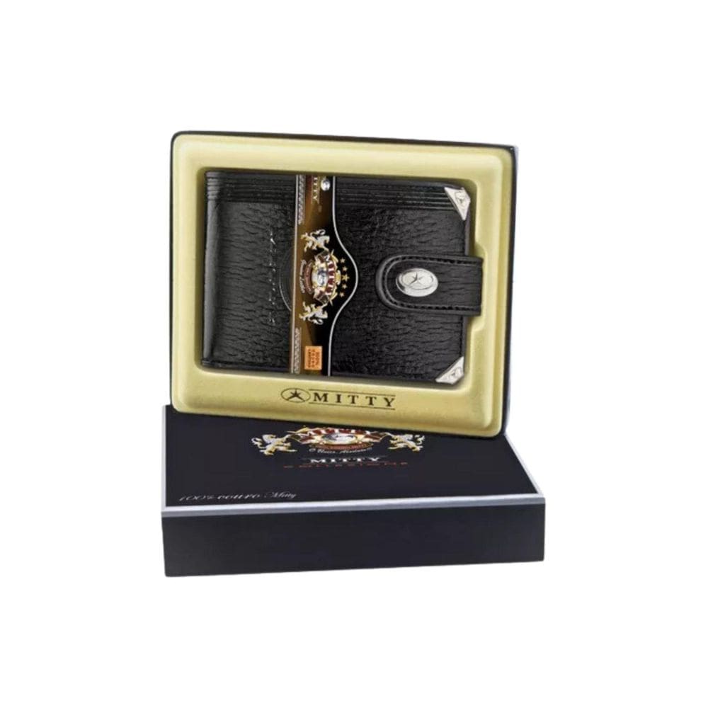 Carteira Mitty Em Couro Preto - M1F