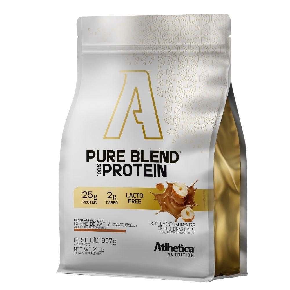 Whey Isolado Blend Zero Lactose 907G Creme Avela - Atlhetica