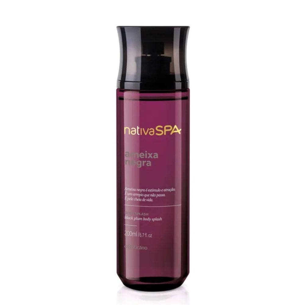 Colônia Body Splash Nativa Spa Ameixa Negra 200Ml O