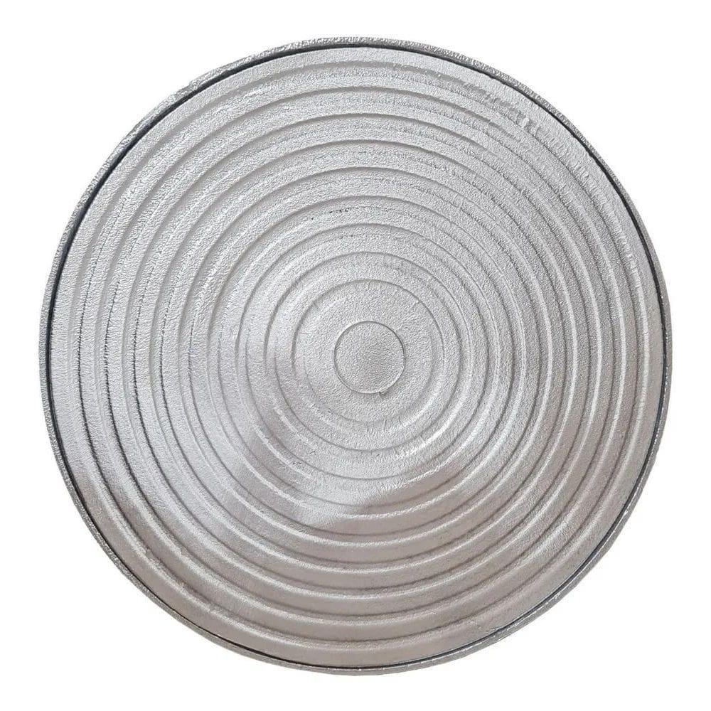 Tampa Alumínio Caixa De Gordura 250Mm Com Aro