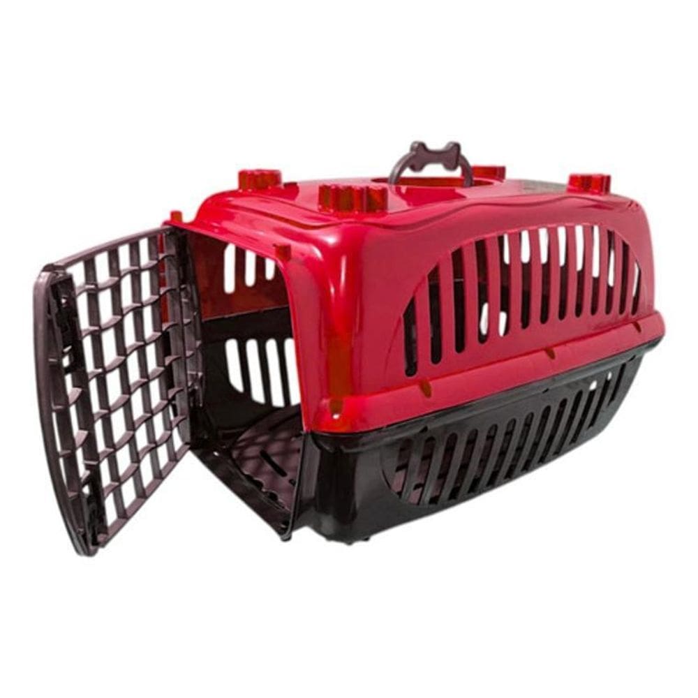 Caixa De Transporte 2 Com Sanitario - Vermelho