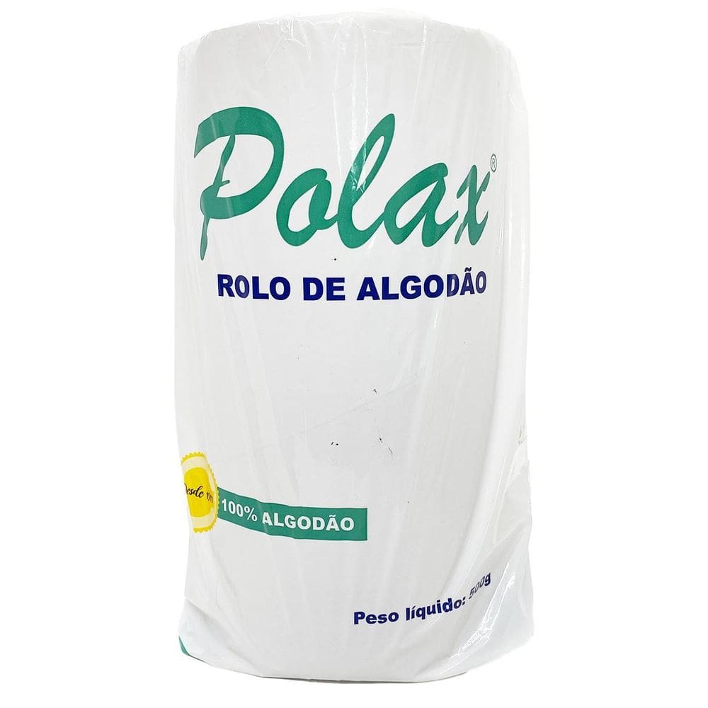 Algodão Hidrófilo Rolo 500G Polax