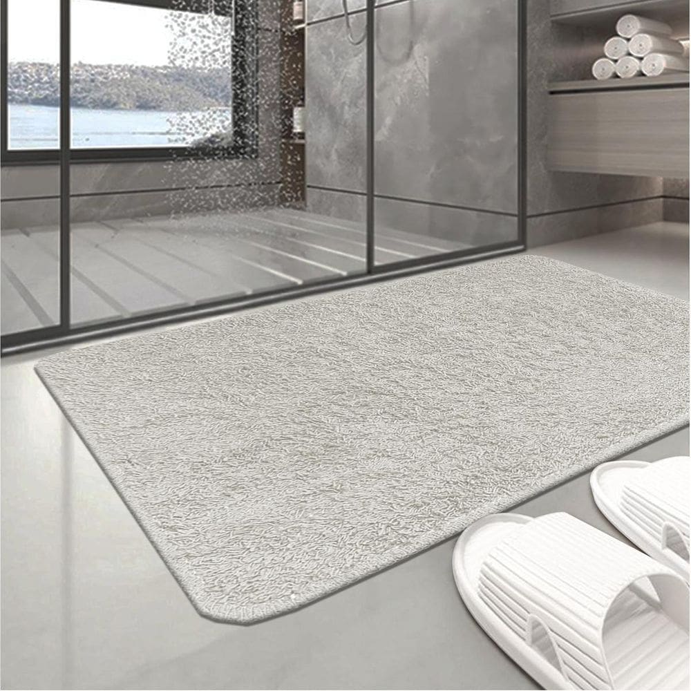 1 Tapete Banheiro Antiderrapante Absorvente 45X60 Oa Hig Cru