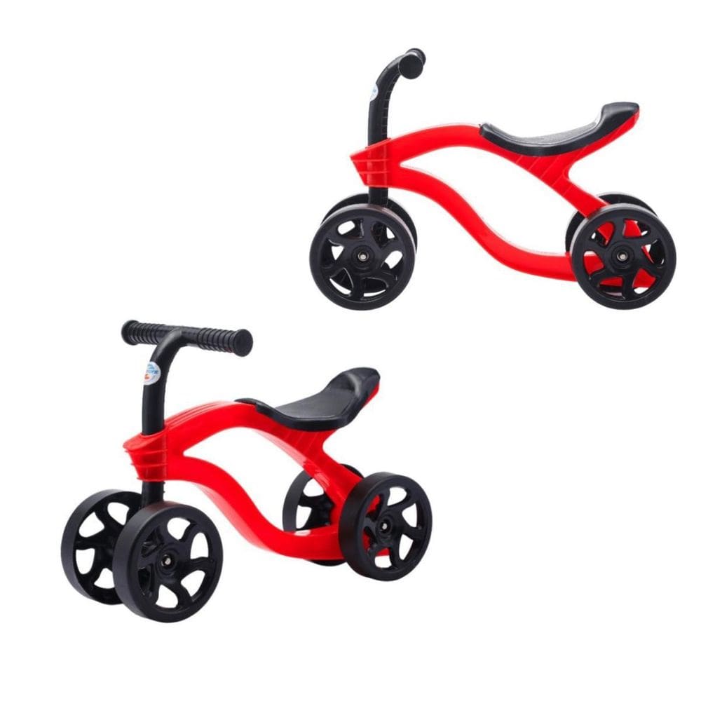 Bicicleta De Equilíbrio Infantil Futurista Sem Pedal 4 Rodas