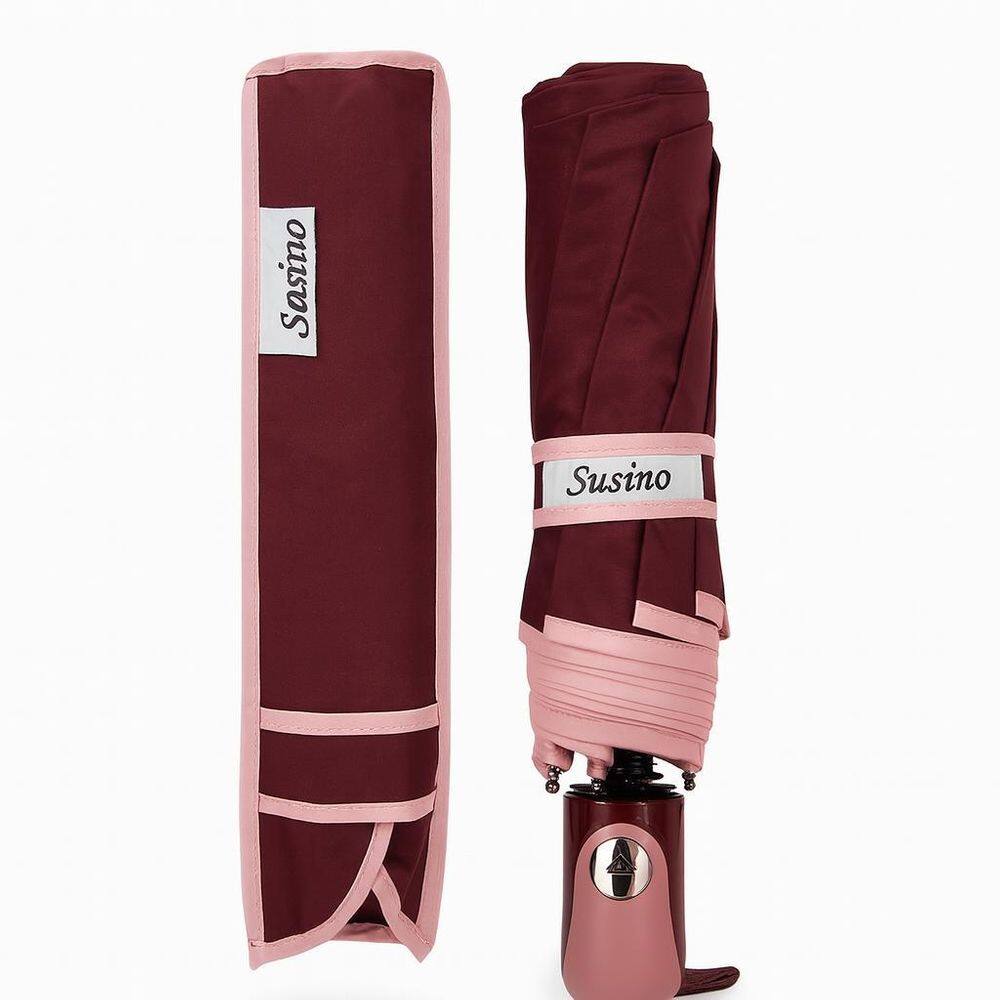 Guarda Chuva Vinho Feminino Ss022Ag