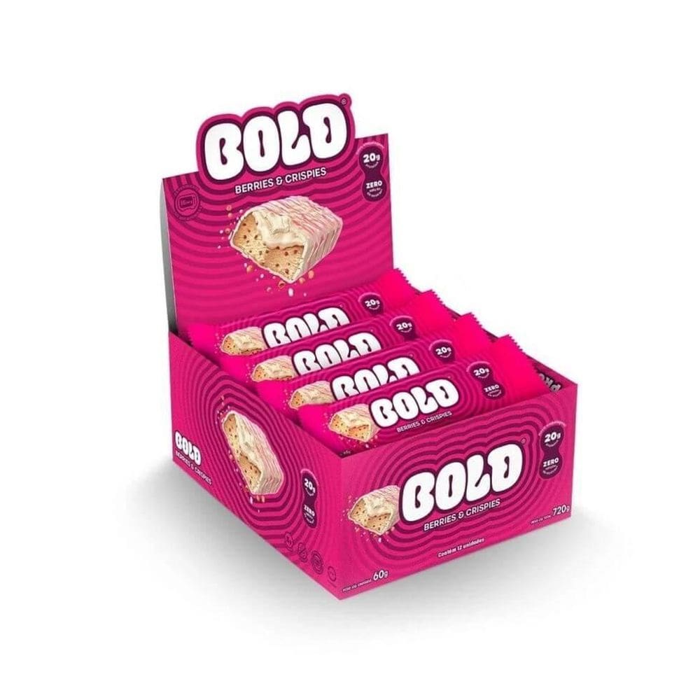 Bold Bar Display  12 Unid De 60G  Berries E Crispies