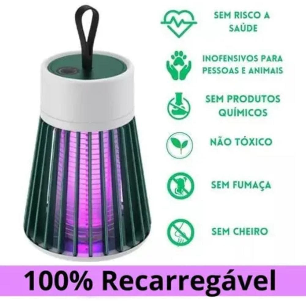 Luminária Mata Pernilongo Led Para Área Externa
