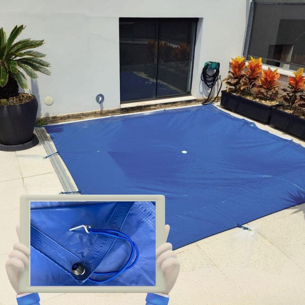 Capa Piscina 500 Micra 5,5X2,50 Standard Pvc Acquacapas+Kit