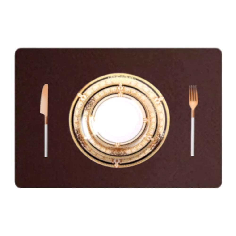 Kit 4 Peças Jogo Americano Mesa Posta Sousplat Retangular