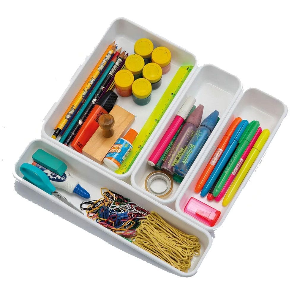 Kit 2 Divisor De Talheres Para Gaveta Resistente Organizador