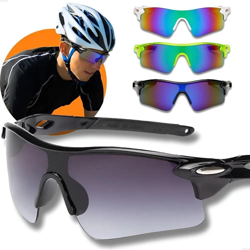 Óculos Esportivo Bike Ciclismo Mtb Speed Pro Preto Degrade