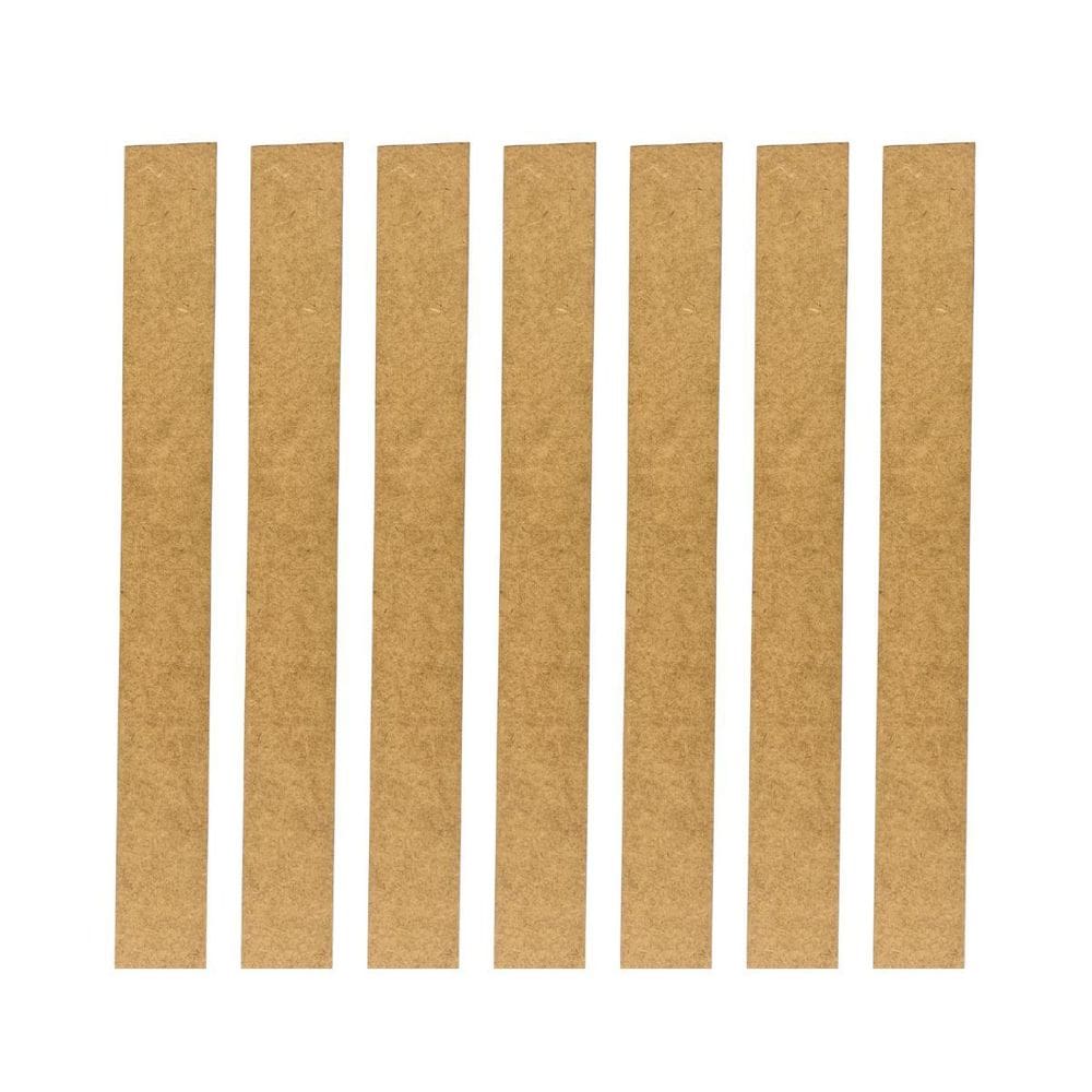 Kit Ripa Cru 40 Un Mdf Shiplap 5X119Cm Painel Madeira 3Mm
