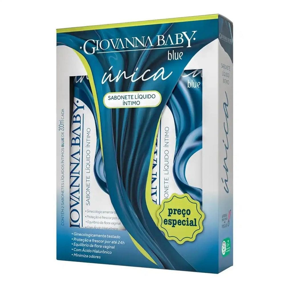 Kit Sabonete Íntimo Giovanna Baby Blue 2 Unidades