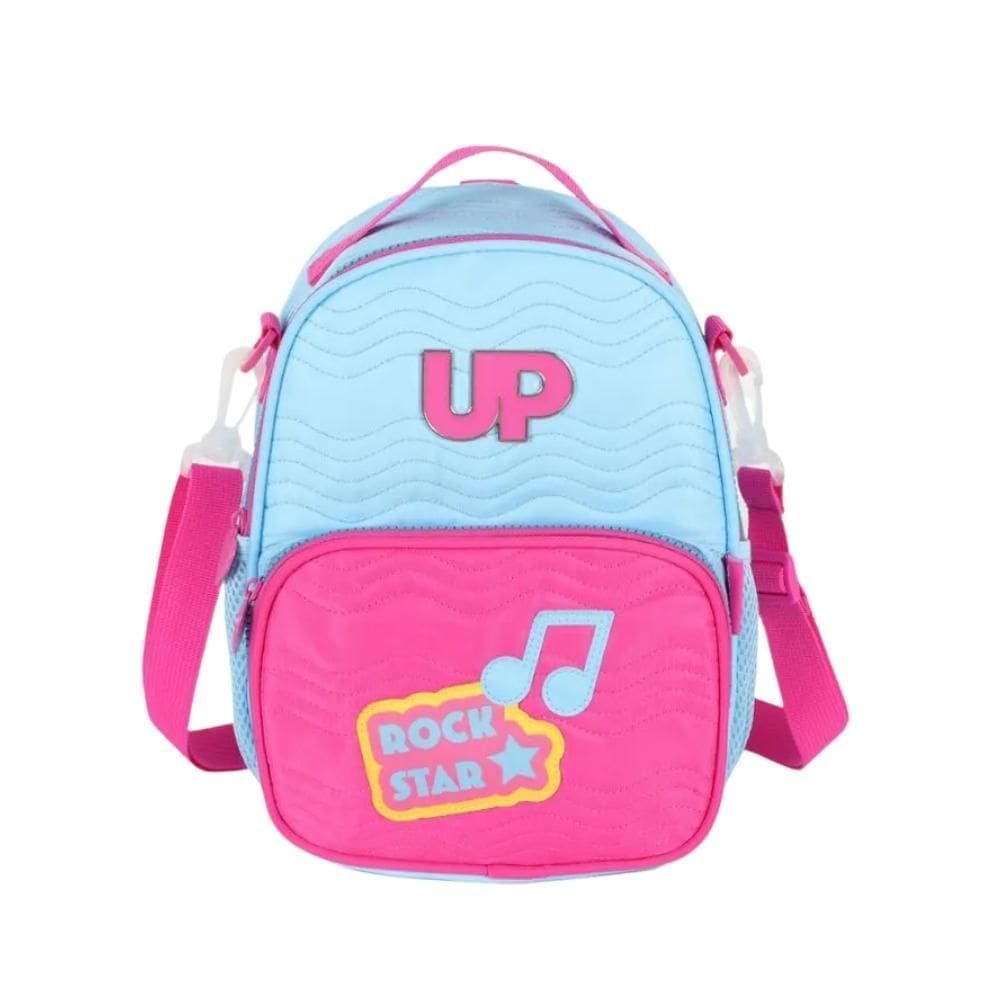 Lancheira Escolar Juvenil Térmica Transversal Costas Nylon