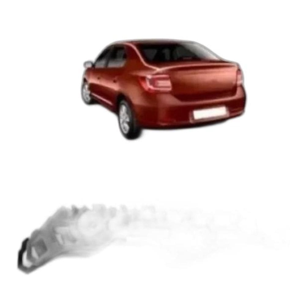 Suporte Guia Traseiro Parachoque Logan 2015 16 2017 18 2019