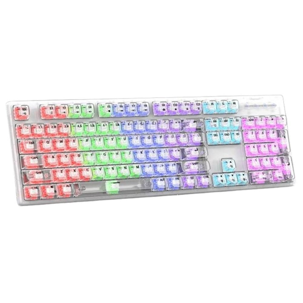 Teclado Mecânico Para Jogos Rgb Cor De Teclado Transparente