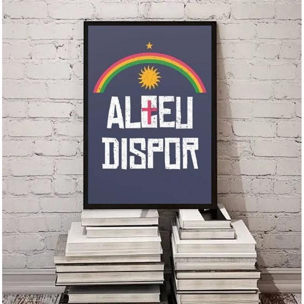 Quadro Humor Alceu Dispor 24X18Cm