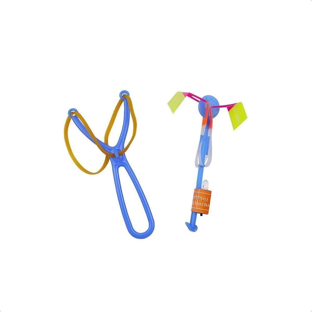 Avatar Voador Rotativo Helicoptero Led Foguete Brin Colorido