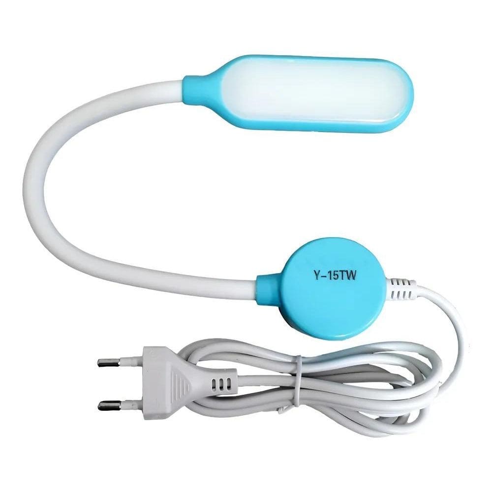 Luminária Lâmpada Led Touch Haste Flexível Maquina Costura