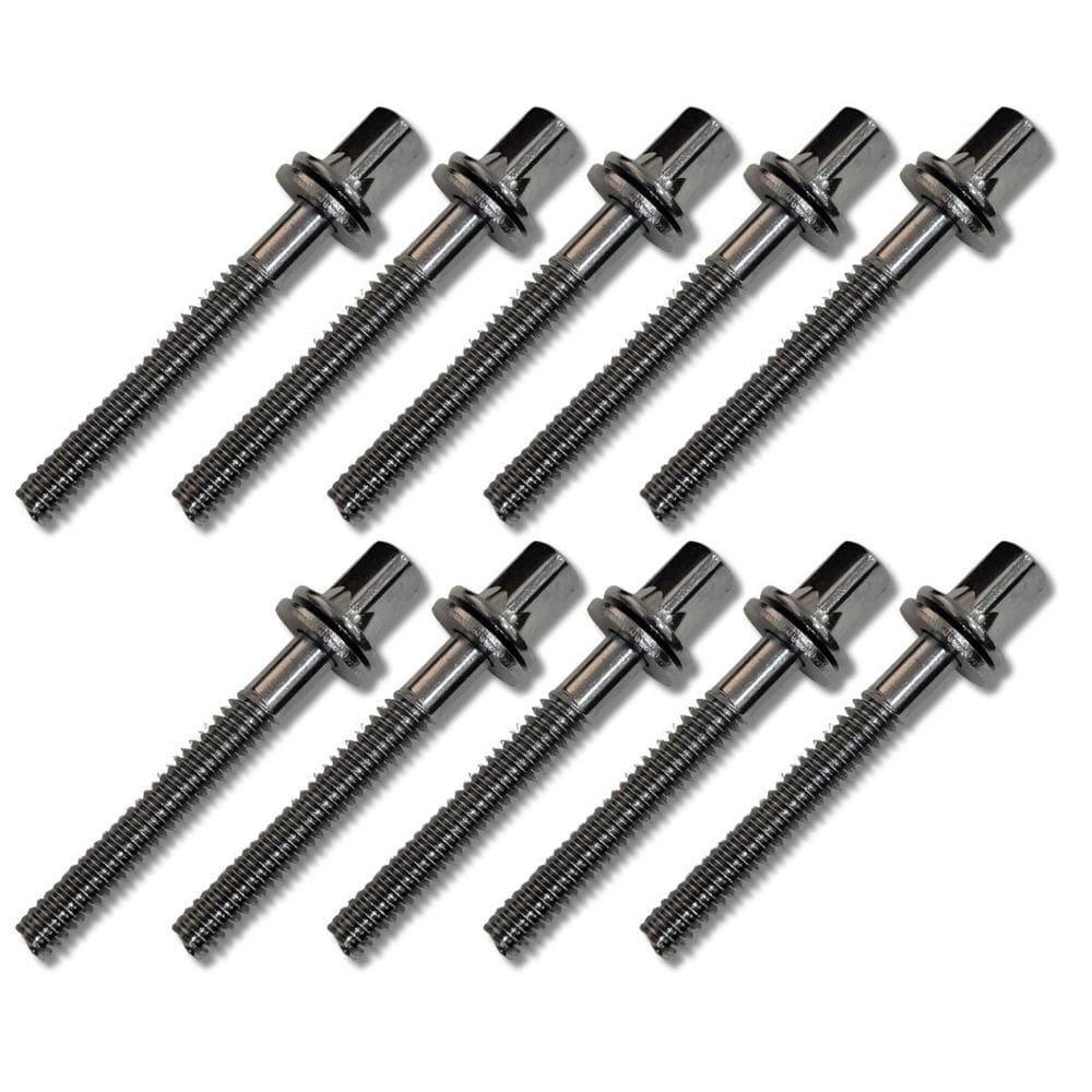 Kit 10 Parafuso Afinação Bateria 40Mm X 5Mm Hbts40 Hard Beat