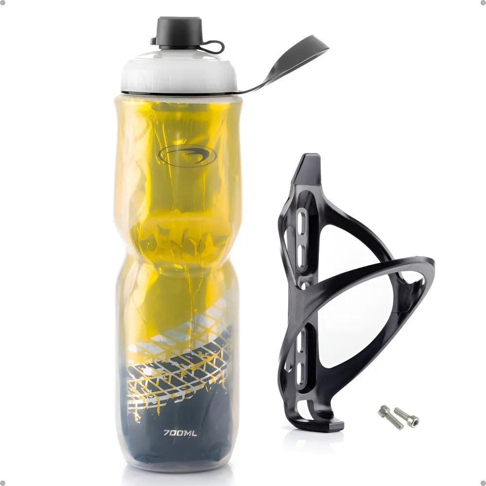 Caramanhola Termica Garrafa Para Bike Squeeze 700Ml +S Amare
