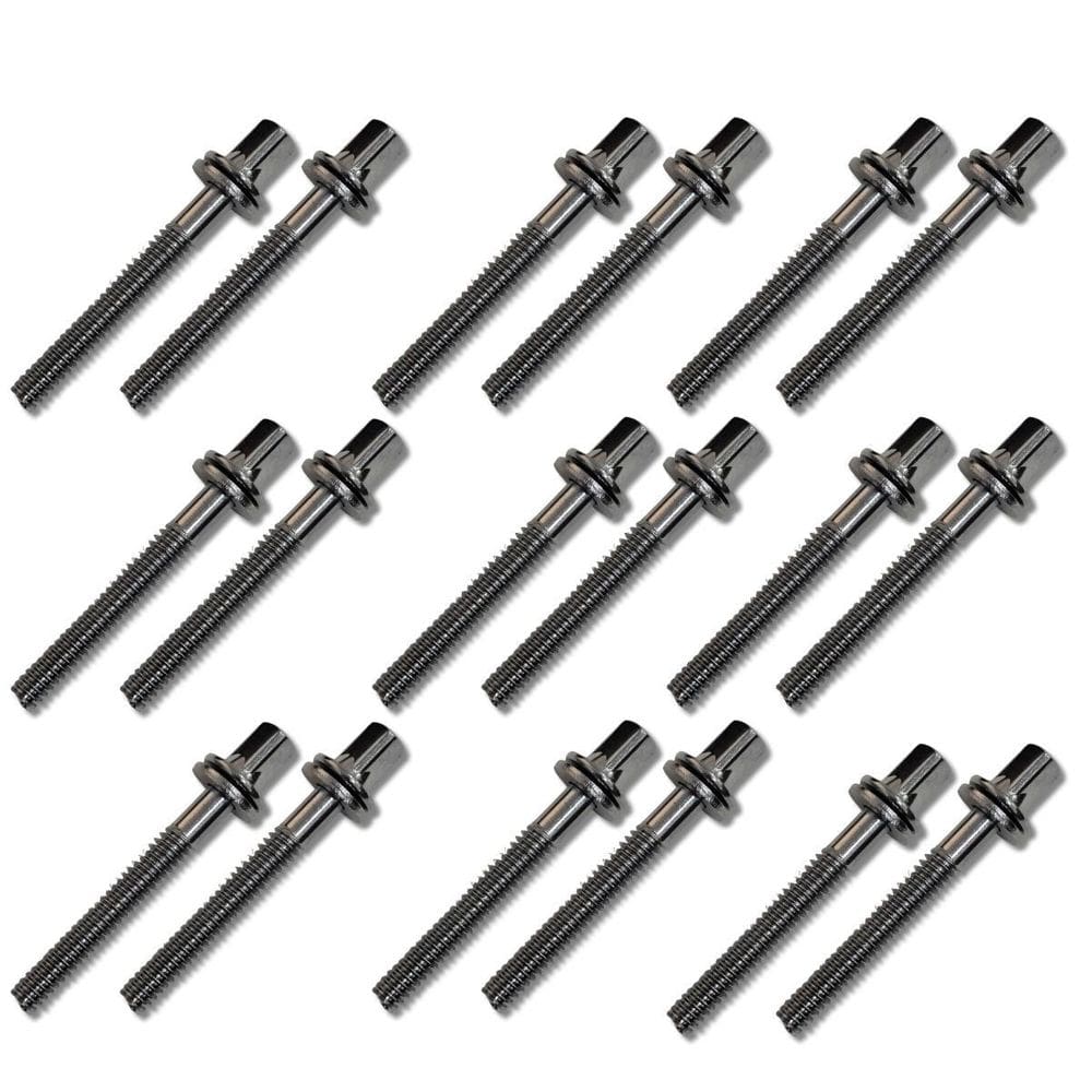 Kit 18 Parafuso Afinação Bateria 40Mm X 5Mm Hbts40 Hard Beat