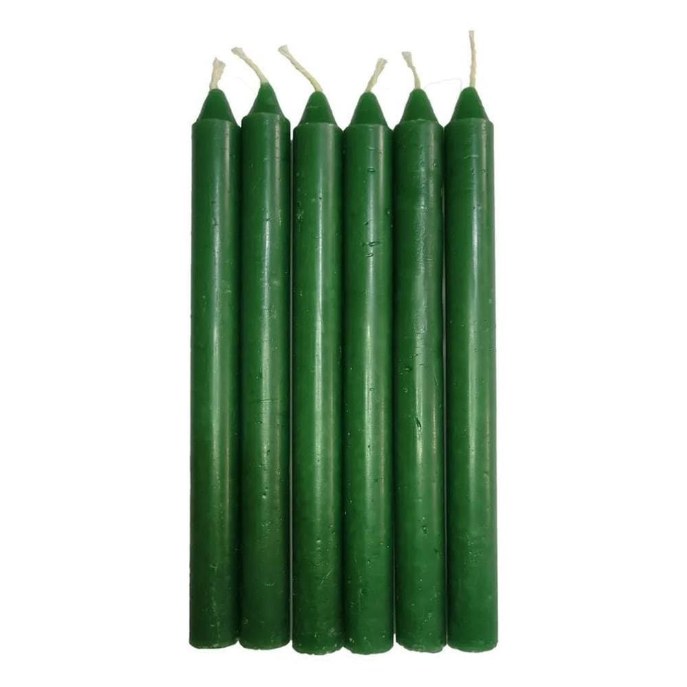 Vela Palito Tradicionais Coloridas 1 Kilo - 33 Velas Verde