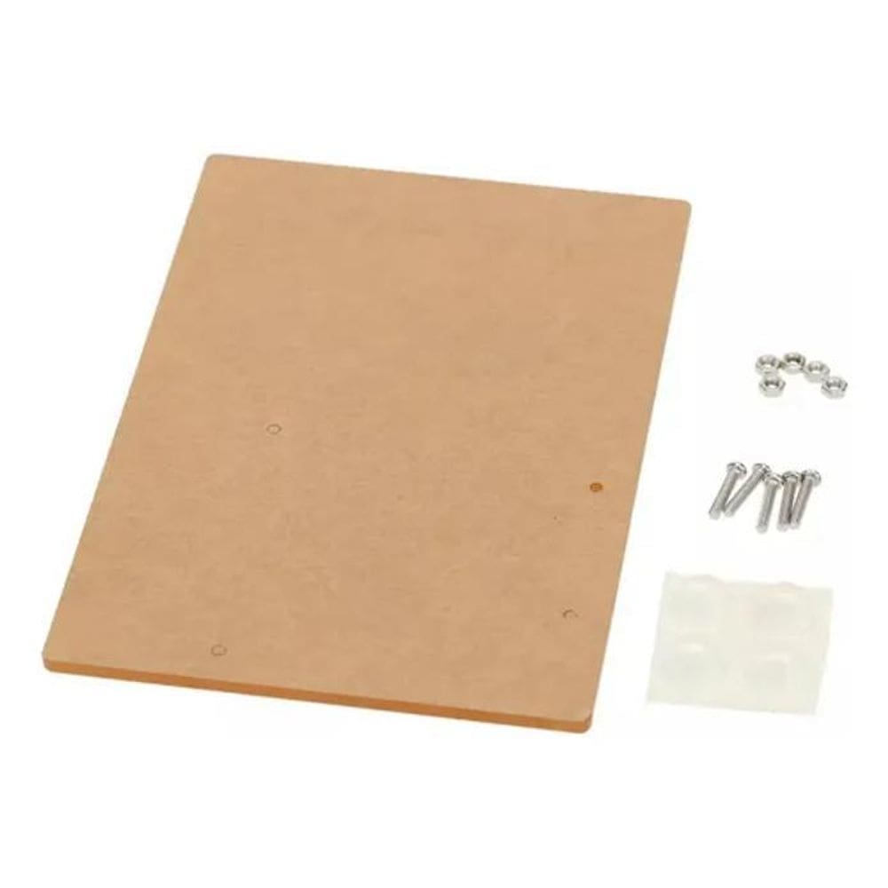 Base Acrílica Para Fixar Placa Arduino Uno E Protodoard C/