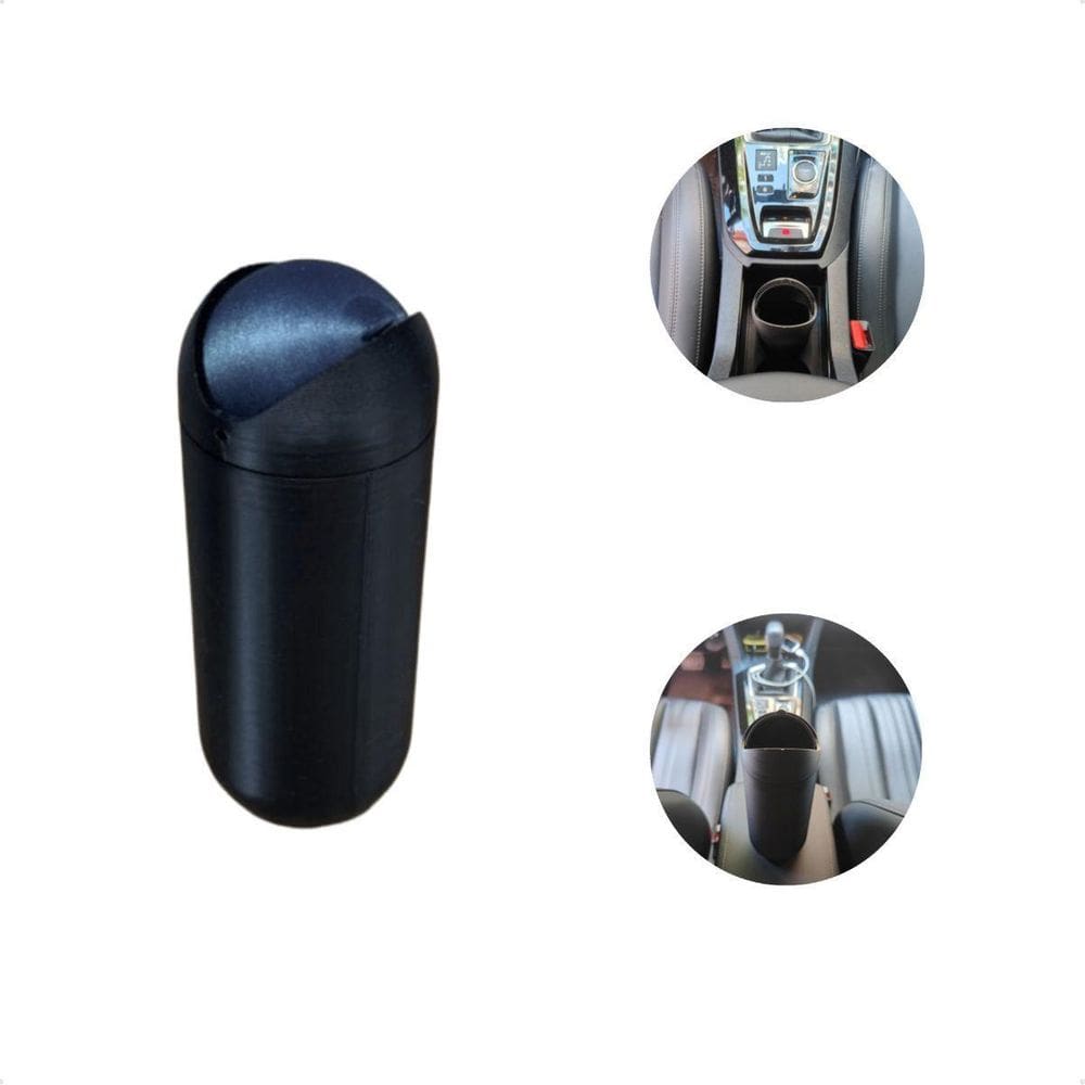 Lixeira Para Carro Universal Com Tampa Removível Impecável