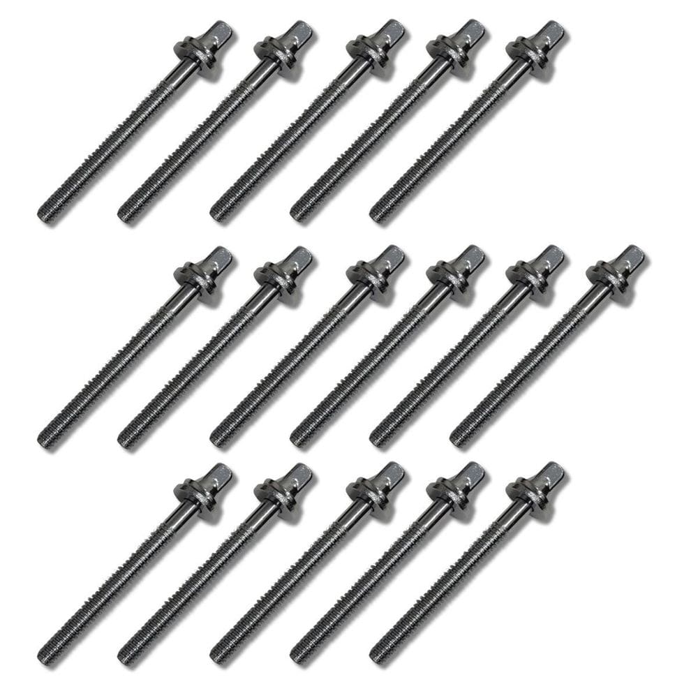 Kit 16 Parafuso Afinação Bateria 50Mm X 5Mm Hbts50 Hard Beat