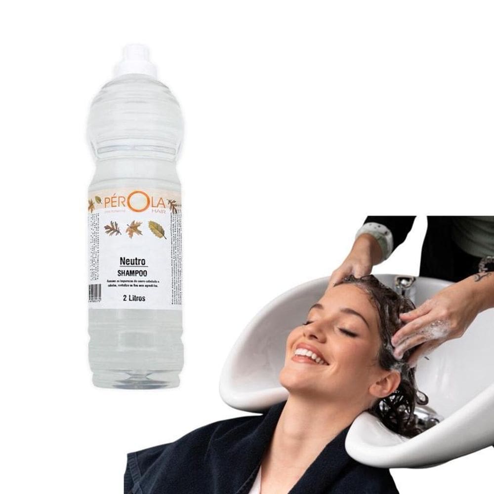 Shampoo 2 Litros Neutro Salão Cabelereira Profissional