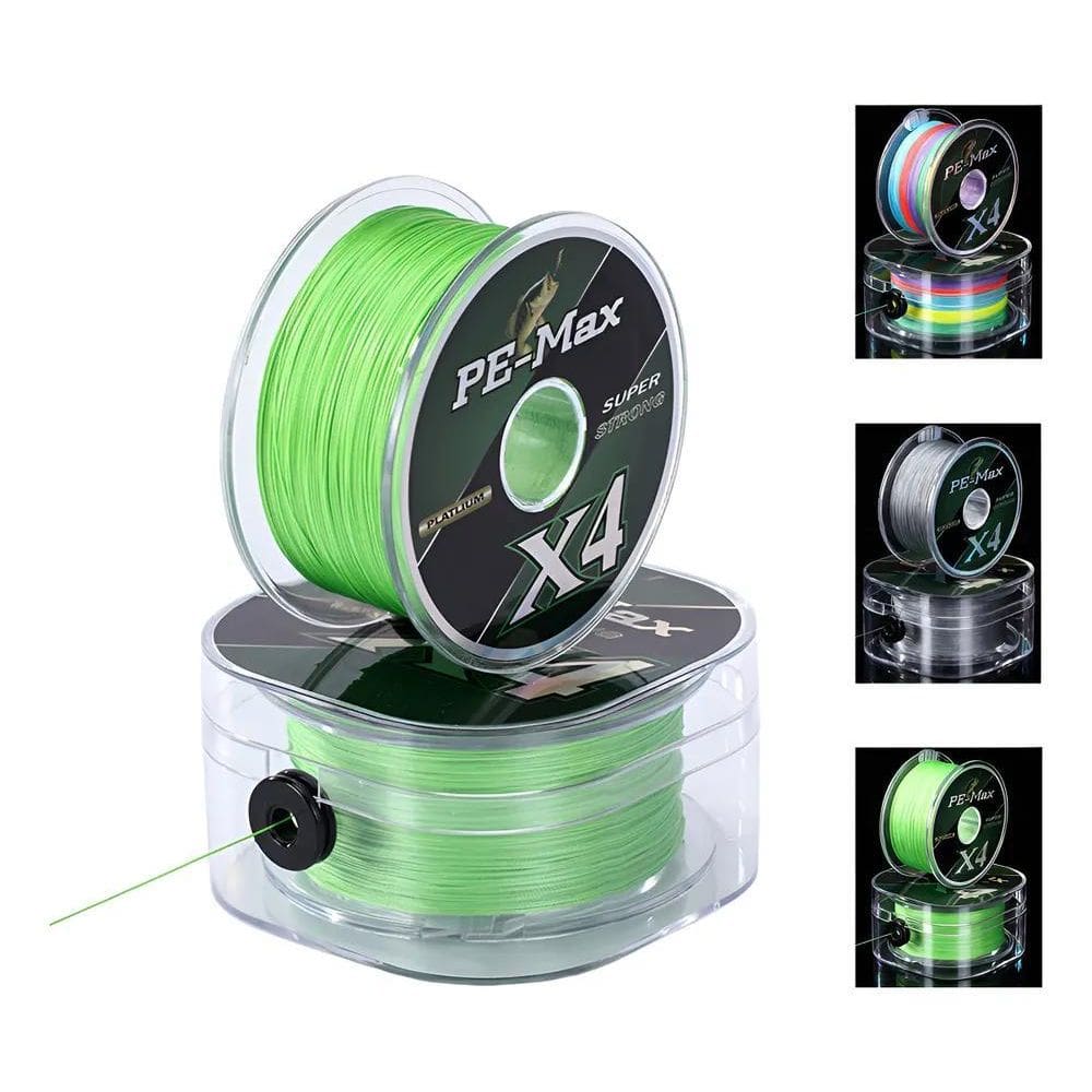 Linha De Pesca Multifilamento 300Metro P Verde-0.37Mm-24Kg-5