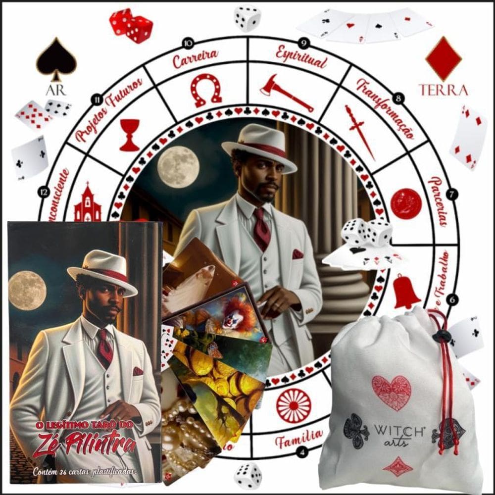 Kit O Taro Do Zé Pilintra + Estojo + Toalha