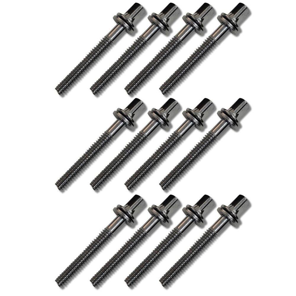 Kit 12 Parafuso Afinação Bateria 40Mm X 5Mm Hbts40 Hard Beat