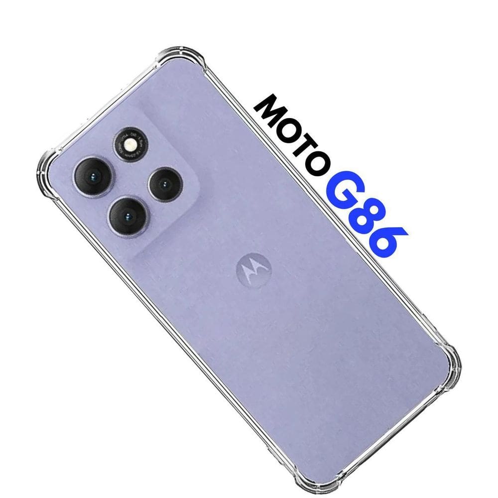 Capa Capinha Transparente Compatível Para Motorola Moto G86