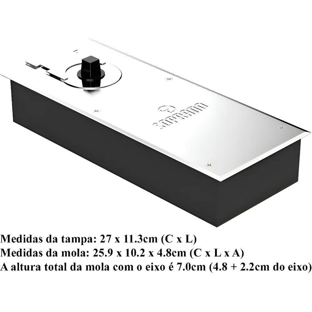 Mola Piso Porta Vidro Potência Fixa Santa Marina Portas Até