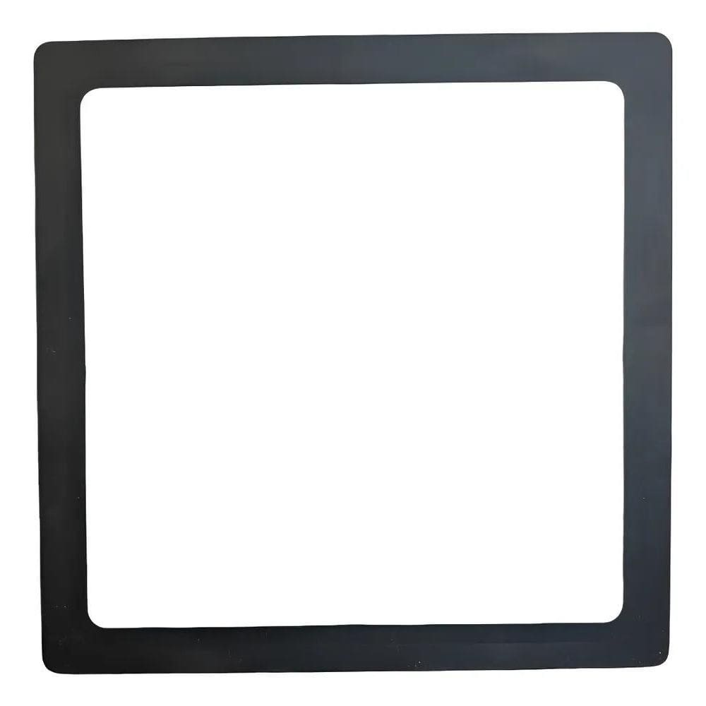 Luminaria Painel Plafon Led Sobrepor Pret 6000K - Branco Fri