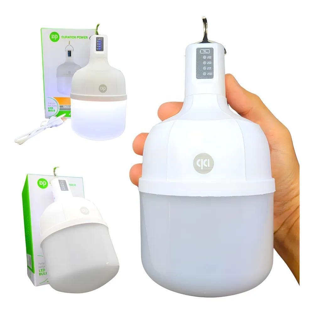 Lampião Camping Led Recarregável Acampamento Barraca Pesca B