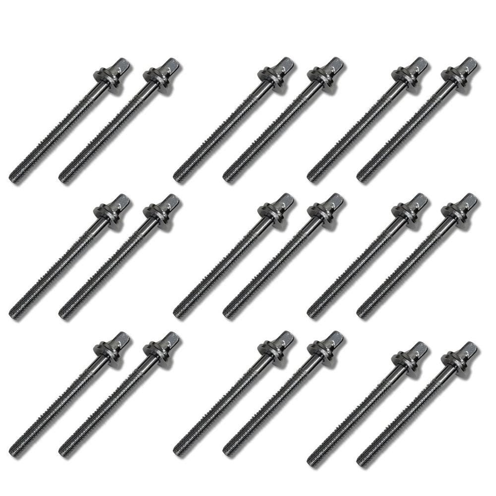 Kit 18 Parafuso Afinação Bateria 50Mm X 5Mm Hbts50 Hard Beat