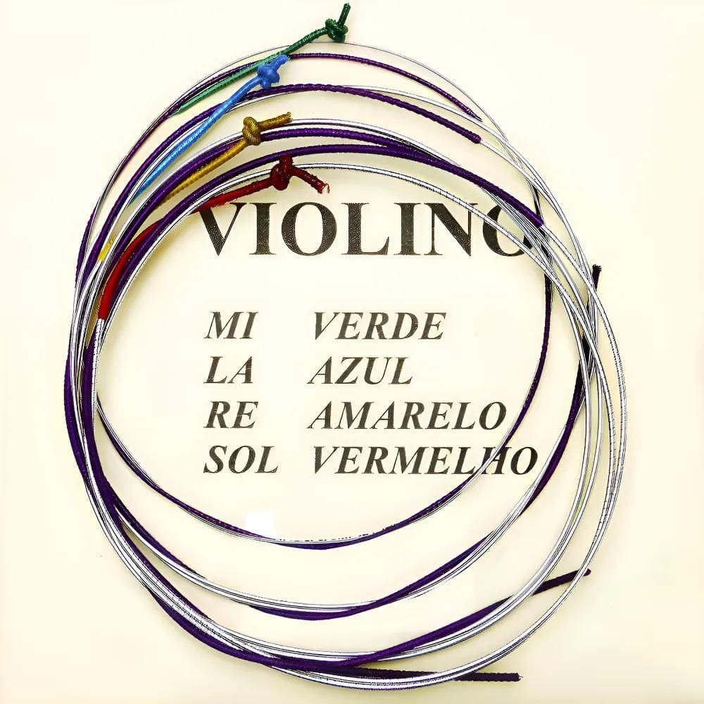 Jogo De Corda Violino 4/4 Mauro Calixto Qualidade Premium