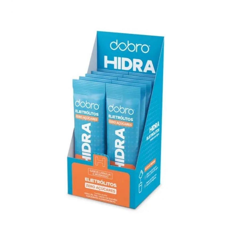 Hidra Eletrolitos Dobro 10Un X 7G - Sabor: Laranja E Morango