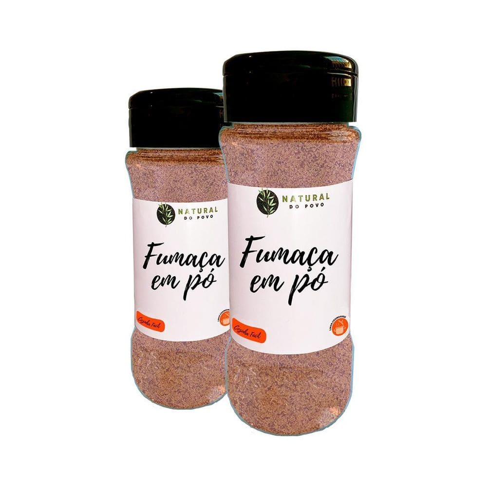 Fumaça Em Pó Alta Qualidade Kit 2 Pote Com Dosador 100G
