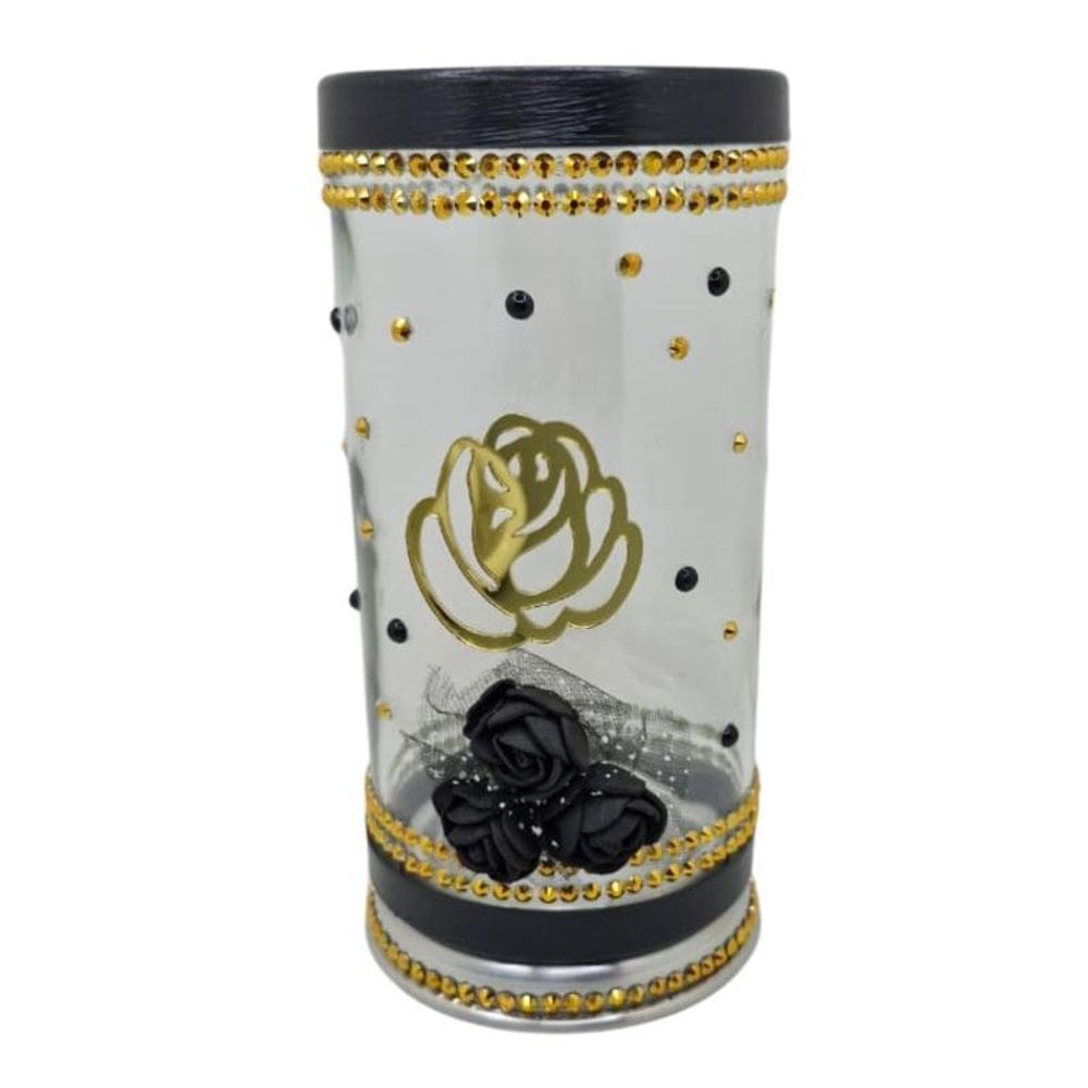 Porta Vela 7 Dias 18 Cm Pomba Gira E Exu - Selecione