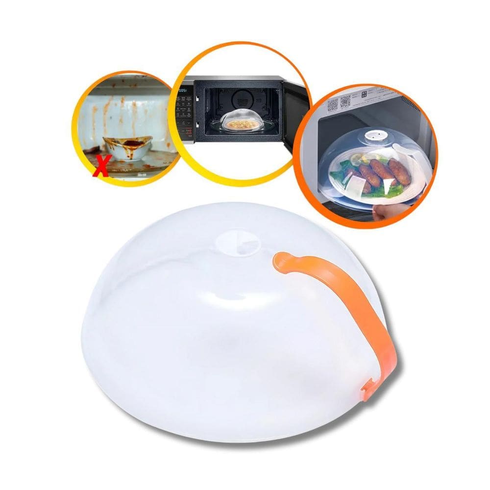 Tampa Anti Sujeira De Microondas E Protetor De Alimento